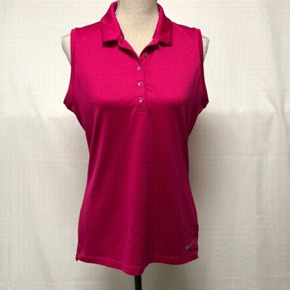 Nike Golf Dri-Fit Collared Sleeveless Top